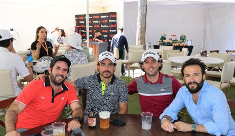  Alfonso Galán, José Luis Villaseñor, Abraham Salgado y Marcelo Cuevas.