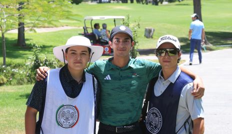  Pepe Barrón, Emiliano Delsol y Juan José Leos.