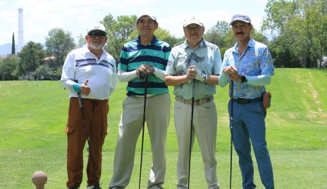  Miguel García, Emigdeo Melo, Gerardo Gómez y Raúl Limas.