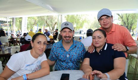  María Acebo, Mario Noriega, Iván Ramírez y Ana Acebo.