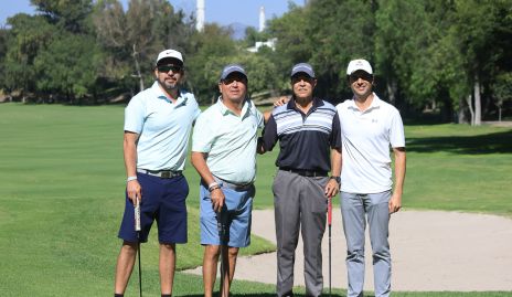  Rodolfo Riojas, Adrián Garza, Antonio Márquez y Gerardo Valle.