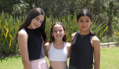  Katy Dip, Andrea Puga y Frida Vázquez.