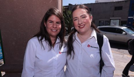  María Martens y Olivia But.