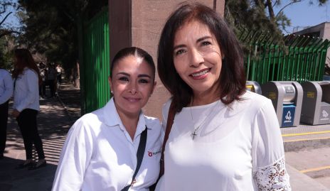  Gaby Gómez y Bertha Delgado.