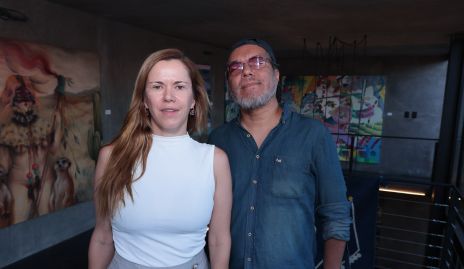  Amanda Bouchenoire y Luis García.