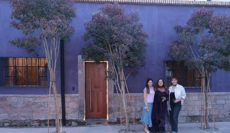  Arlet Navas, Patricia Meneses y Paloma Díaz.