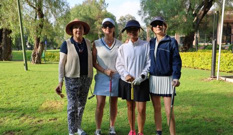  Isabel Benítez, Mercy Lafuente, Lorena Torres y Lourdes Orozco.