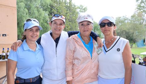  Marcela Alcalde, Claudia Díaz infante, Paty del Peral y Mercy Lafuente.