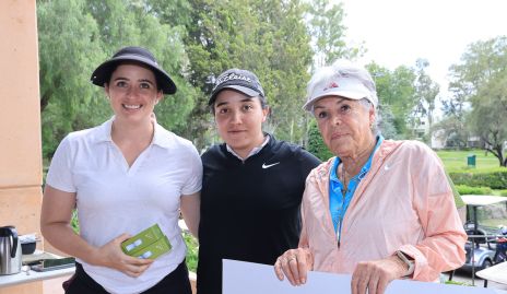  María Fernanda Mendizábal, Mariana Acebo y Paty del Peral.
