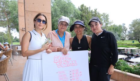  Lourdes Orozco, Paty del Peral, Lorena Torres y Mariana Acebo.