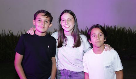 Andrés Nava, Roberta Nava y Alonso García.
