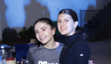  María Pía Quibrera y Manuela Zambrano.