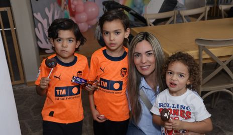  José Manuel Ruiz, Diego Ruiz, Elizabeth Berrones y Patricio Ruiz.