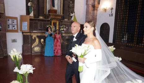  Gerardo Del Valle con su hija Maricarmen.