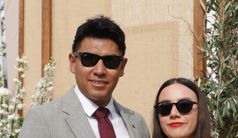  José Antonio Gallegos y Andrea Leiva.