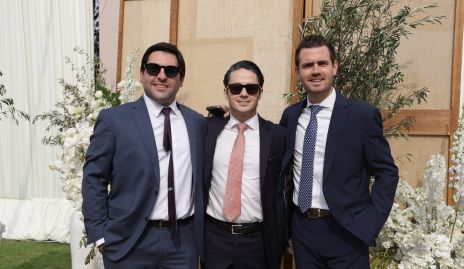  Antonio Esper, Agustín Castillo y Jorge Mendizábal.