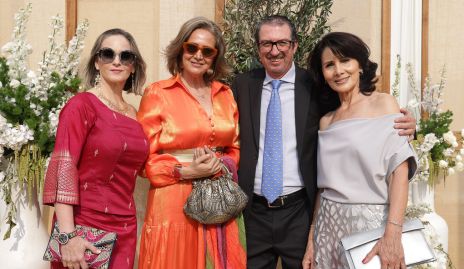  Irene Loyo, Alicia Téllez, Gerardo y Vicky Cabrero.