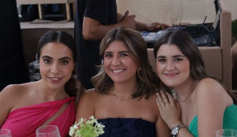  Mariana Anaya, Regina Martínez y Christiann Cambeses.