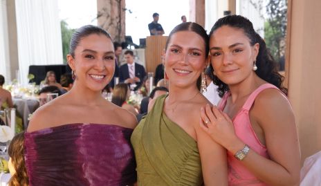  Ana Vero Chávez, Valeria González y Andrea García.