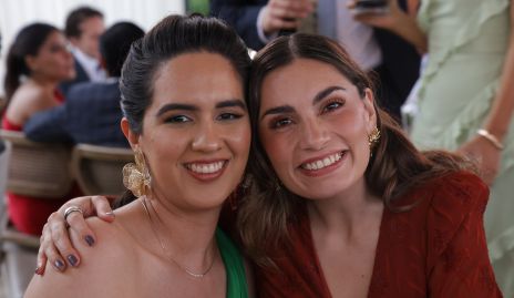  Monica Fortanelli y Sofía Rodríguez.
