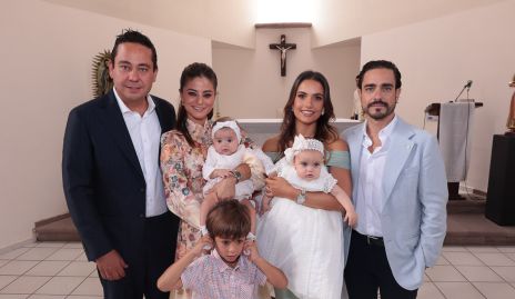  Ángel Torres, Verónica Romero, Marcela Díaz, José Luis Villaseñor, Verónica Torres, Rafaela Villaseñor y Ángel Torres.