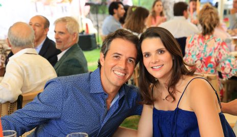  Javier Meade y Jessica Martin Alba.