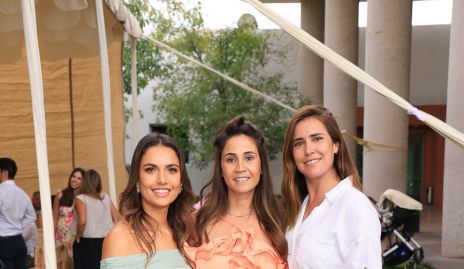  Marcela Díaz Infante, Jimena Mirabal y Carmelita Berrueta.