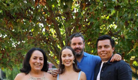  Laura Rodríguez, Lau Bravo, Luis Alberto Mahbub y Lisandro Bravo.