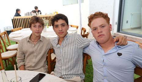  Iñaki Ocejo, Guillermo Domínguez y Francisco Torres.