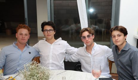  Francisco Torres, Marcelo Galán, Mauricio Pizzuto y Santiago López.
