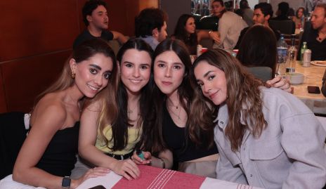  Dana Gloria, Sofía Galán, Carolina Navarro y Renee Nieto.