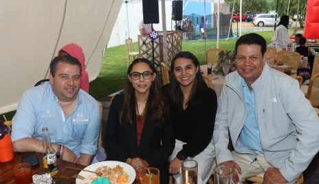  José Antonio Lorca, Cecilia Ochoa, Nadia Ochoa y Paco García.