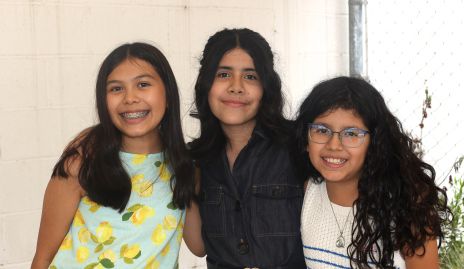  Daniela, Paulina y Natalia.