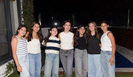  Ana Lucía Guerra, Lola Sander, Zoé Escalante, Sofía Balbontín, María Solís, Inés Lozano y  Ana Isa.