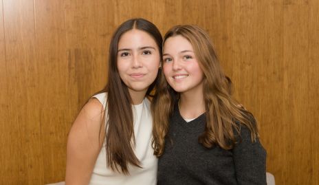  Sofía Balbontín e Inés Lozano.