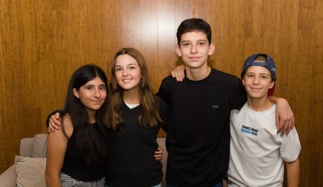  María Solís, Inés Lozano, Juan Pablo Saiz y Lucas Kaufmann.