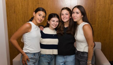  Ana Isa, Zoé Escalante, Inés Lozano y Sofía Balbontín.