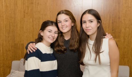  Zoé Escalante, Inés Lozano y Sofía Balbontín.