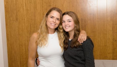  Ana Alvarado con su hija Inés Lozano.