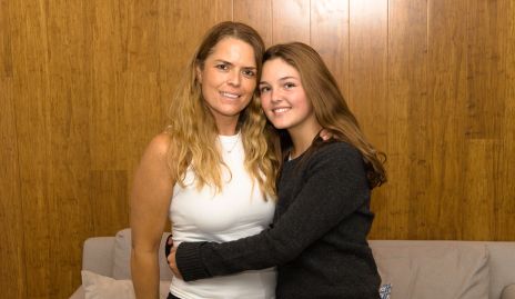  Ana Alvarado con su hija Inés Lozano.