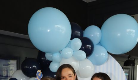  Amira Baltazar, Nabil Sáenz y Naela Sáenz.