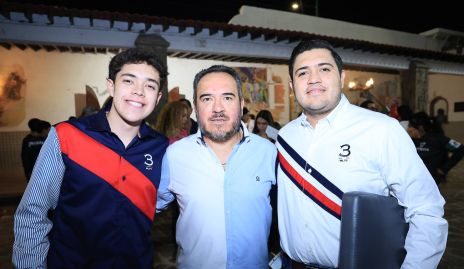  Mauricio, Jesús y Alejandro Ruiz.