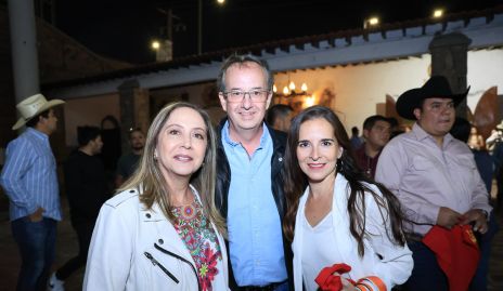  Cristina Guerra, Alejandro Michele y Cristina Castañares.