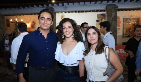  Ricardo Rodríguez, Gabriela Benavente y Paola Gámez.