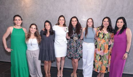  Carmen Rodríguez, Andrea Escalante, Andrea Hernández, Claudia Martínez, Fernanda Said, Ale Morales, Marisol del Rivero y Karina de Luna.