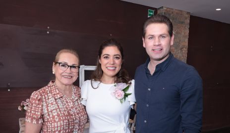  Martha Rivera, Claudia Martínez y Oscar Lopéz.