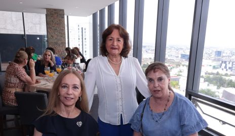  Lilia Castillo, Claudia Azuara y Fride Neumann.
