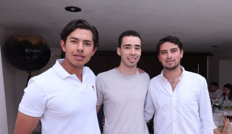  Jorge Armendáriz, Ulises Alba y Martín Díaz.