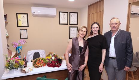  Ana Abando, Arantxa Cárcoba y Felix Cárcoba.