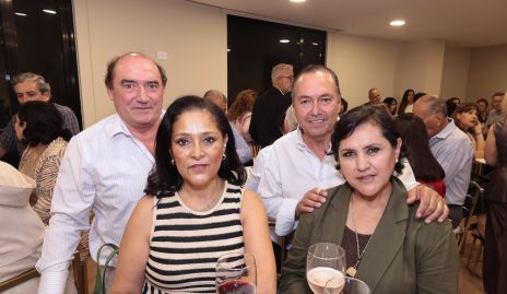  José Puente, Patricia Batres, Juan Valle y Ruth de la Torre.